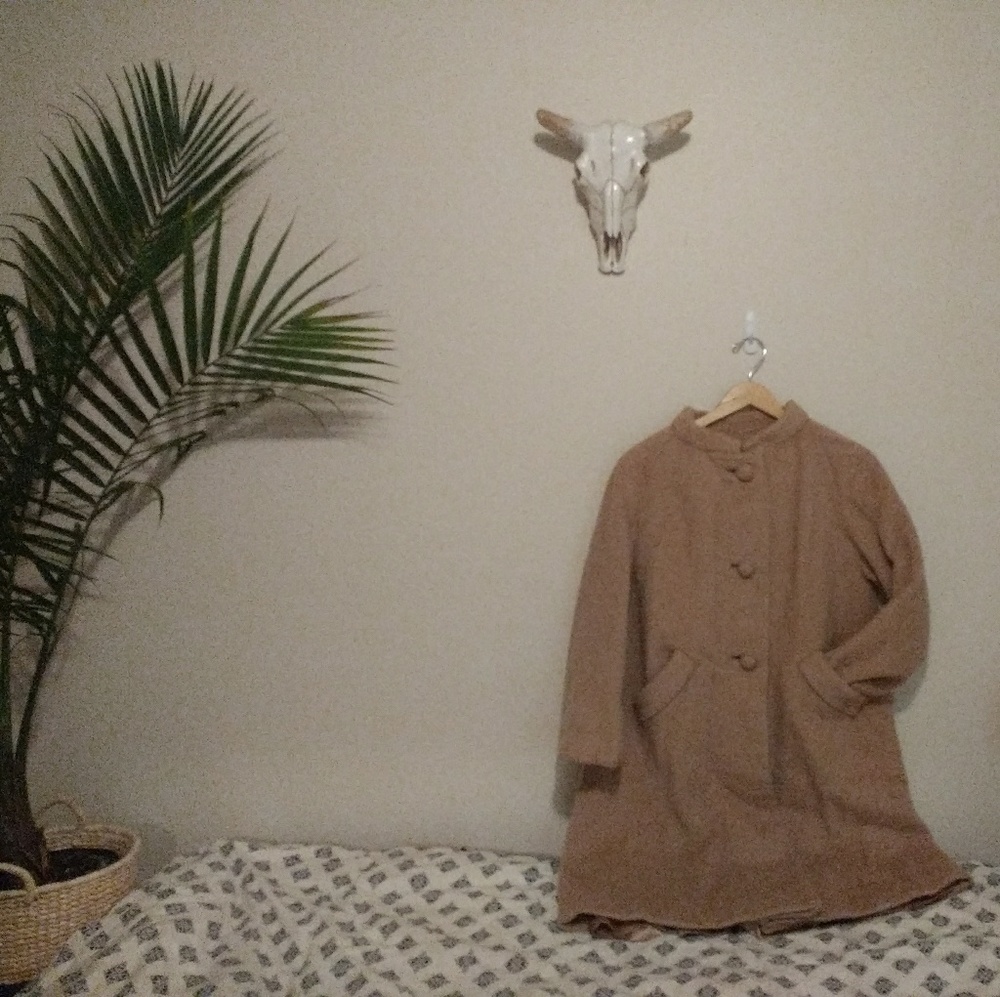 Vintage tan coat